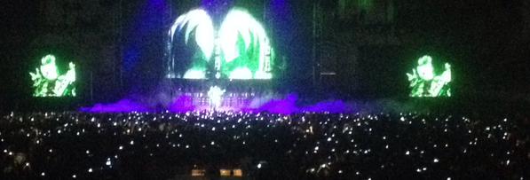 Smartphones en el concierto de Kiss